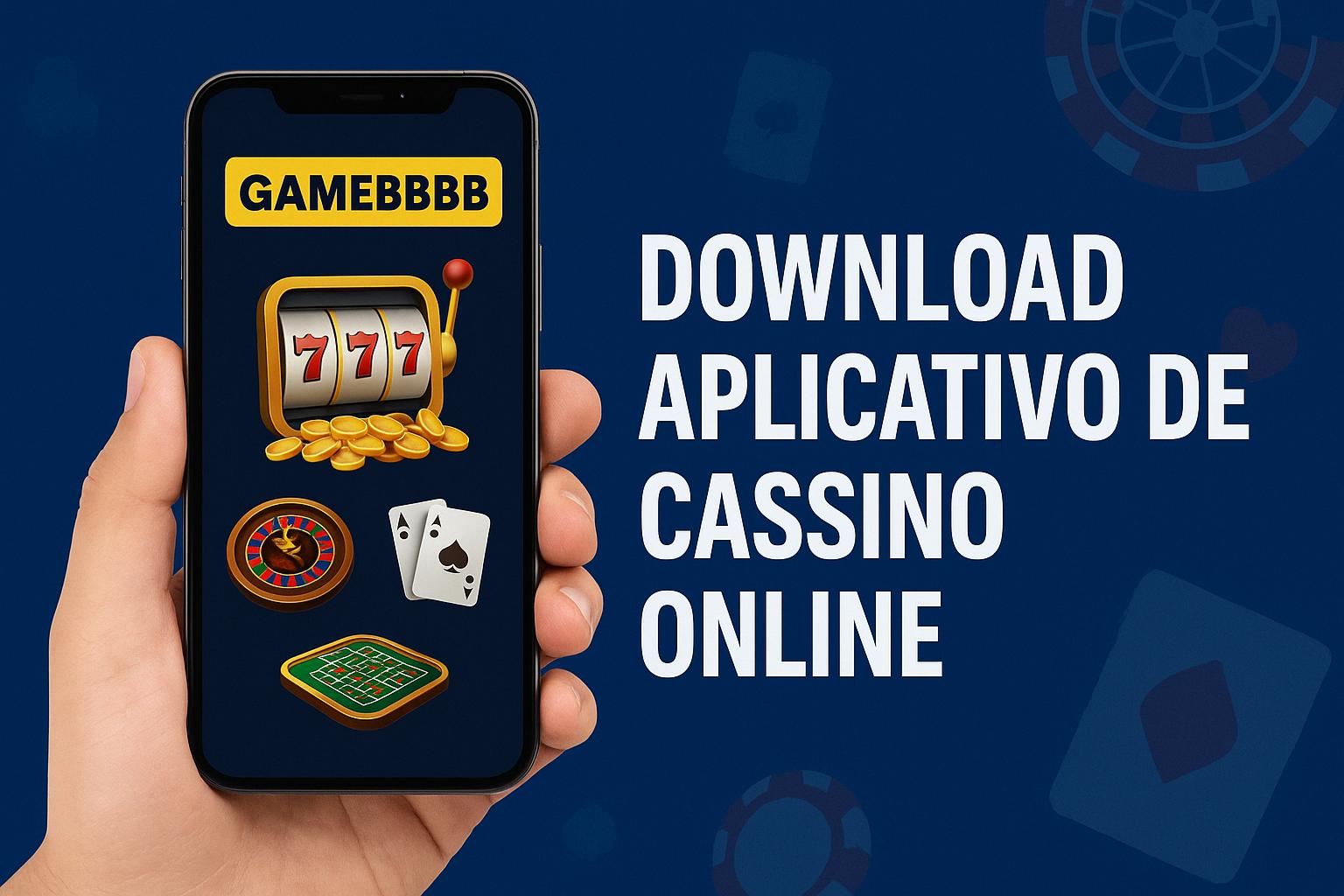 Baixar o GAMEBBBB Cassino App