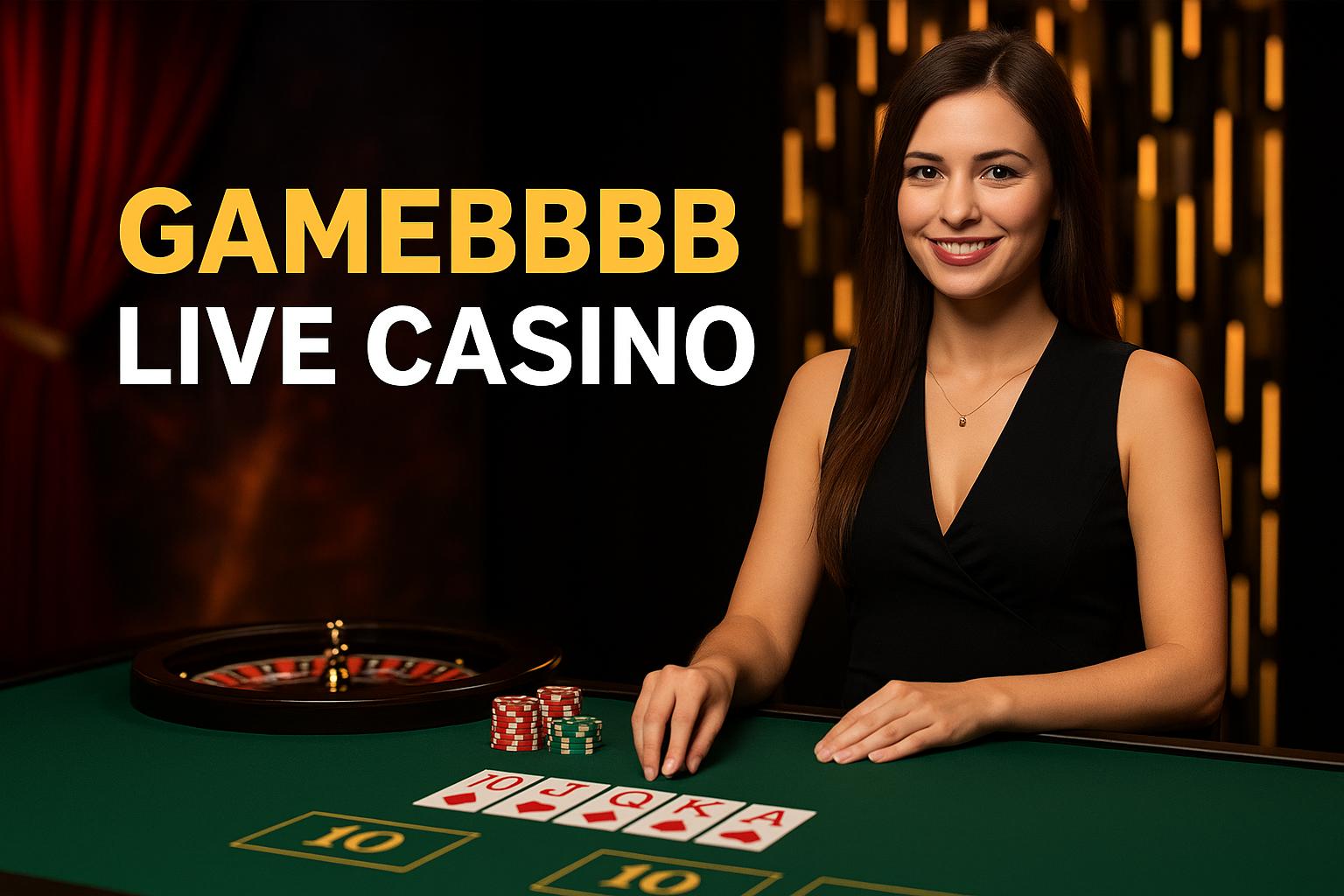 O GAMEBBBB Live Casino lança promoções regularmente