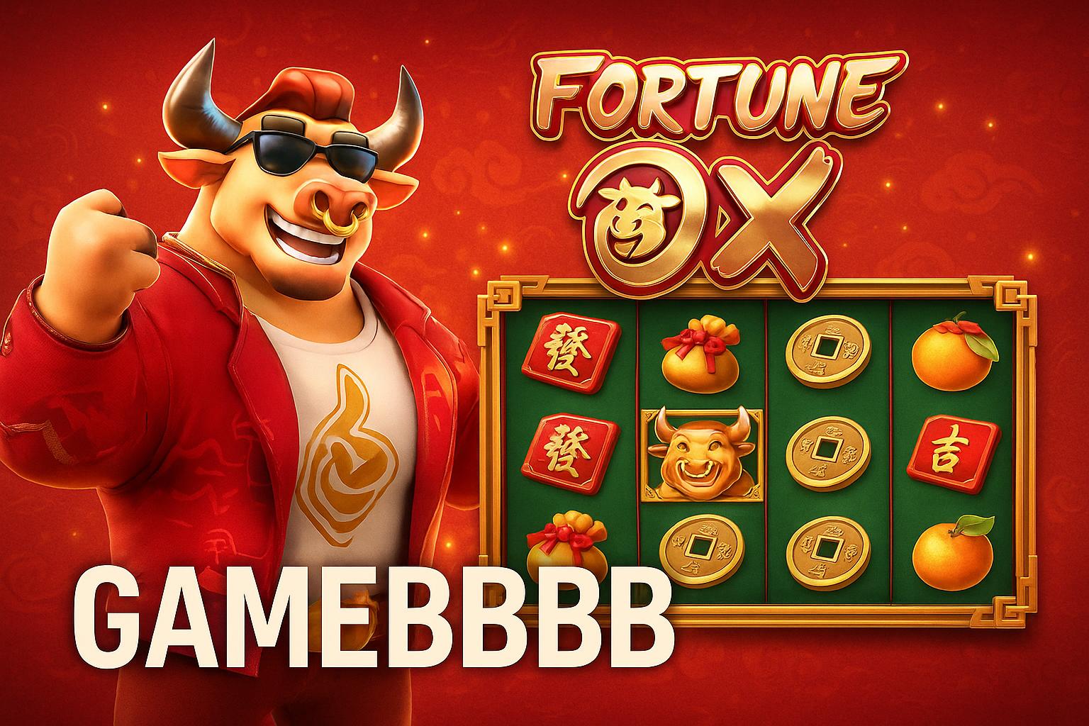 Fortune Ox no GAMEBBBB - Aposte Agora e Reivindique Seus Ganhos